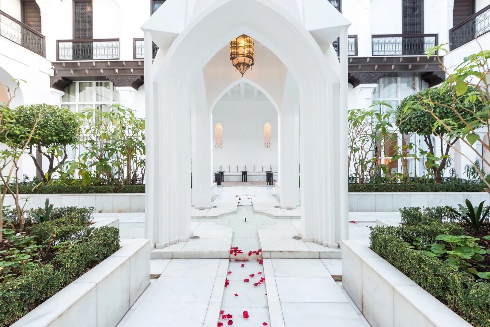 Arches du patio du Riad Elisa