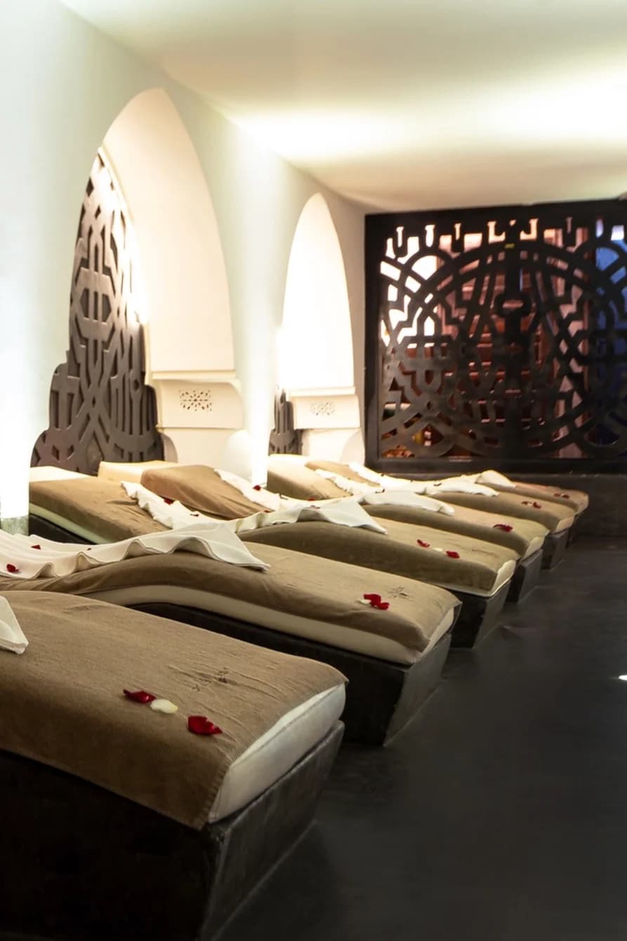 Détail de soin au Spa Riad Elisa